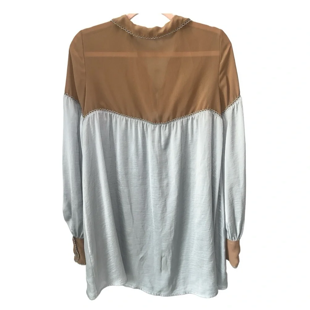 For Love & Lemons Skivvies Soliana Sleep Shirt Dress Women’s Small Lounge *Flaw - Picture 5 of 16